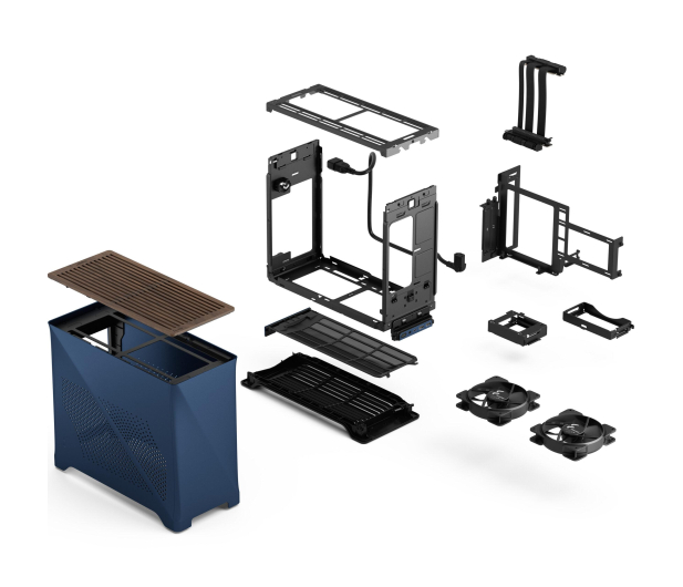 Fractal Design Era 2 Midnight Blue - 1295815 - zdjęcie 11